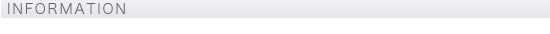 インフォメーション