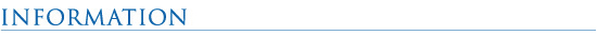 インフォメーション