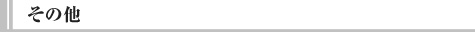 その他