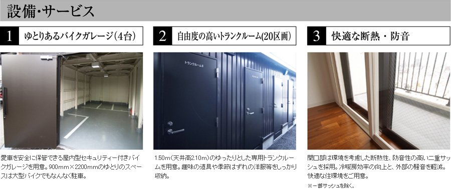 設備・サービス